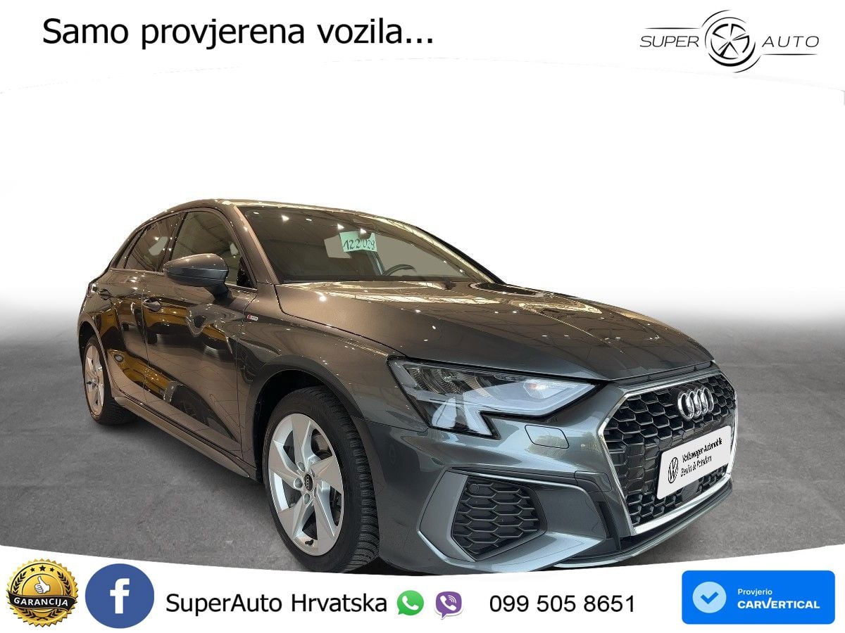 Audi A3 40 TFSIe (204 KS) S tronic S line