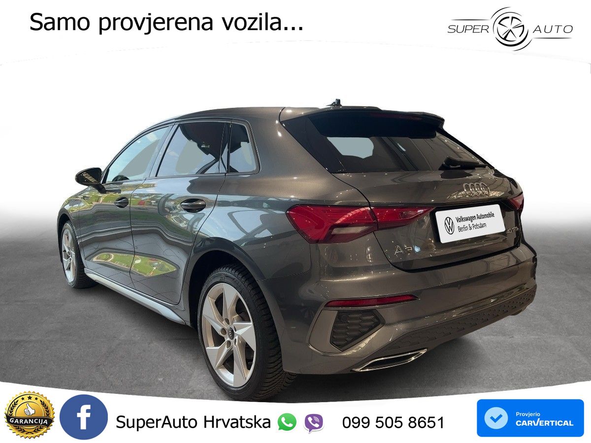 Audi A3 40 TFSIe (204 KS) S tronic S line
