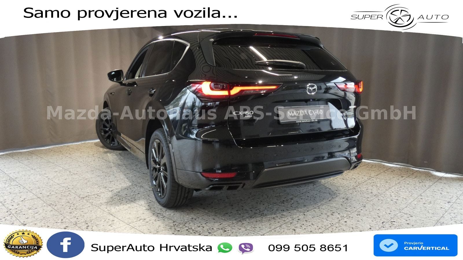 Mazda CX-60 3.3 e-Skyactiv D (254 KS) AWD Automatic LED+GR SJED+ACC