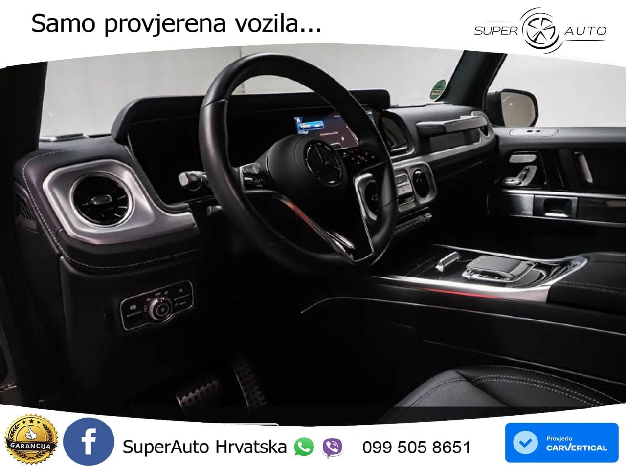 Mercedes G 450d Long (367 KS) 4MATIC 9G-TRONIC LED+GR SJED+ACC