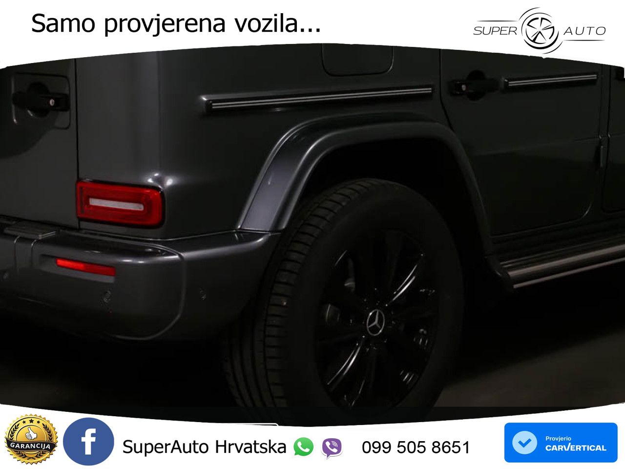 Mercedes G 450d Long (367 KS) 4MATIC 9G-TRONIC LED+GR SJED+ACC