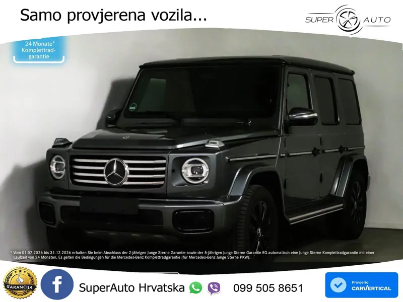 Mercedes G 450d Long (367 KS) 4MATIC 9G-TRONIC LED+GR SJED+ACC