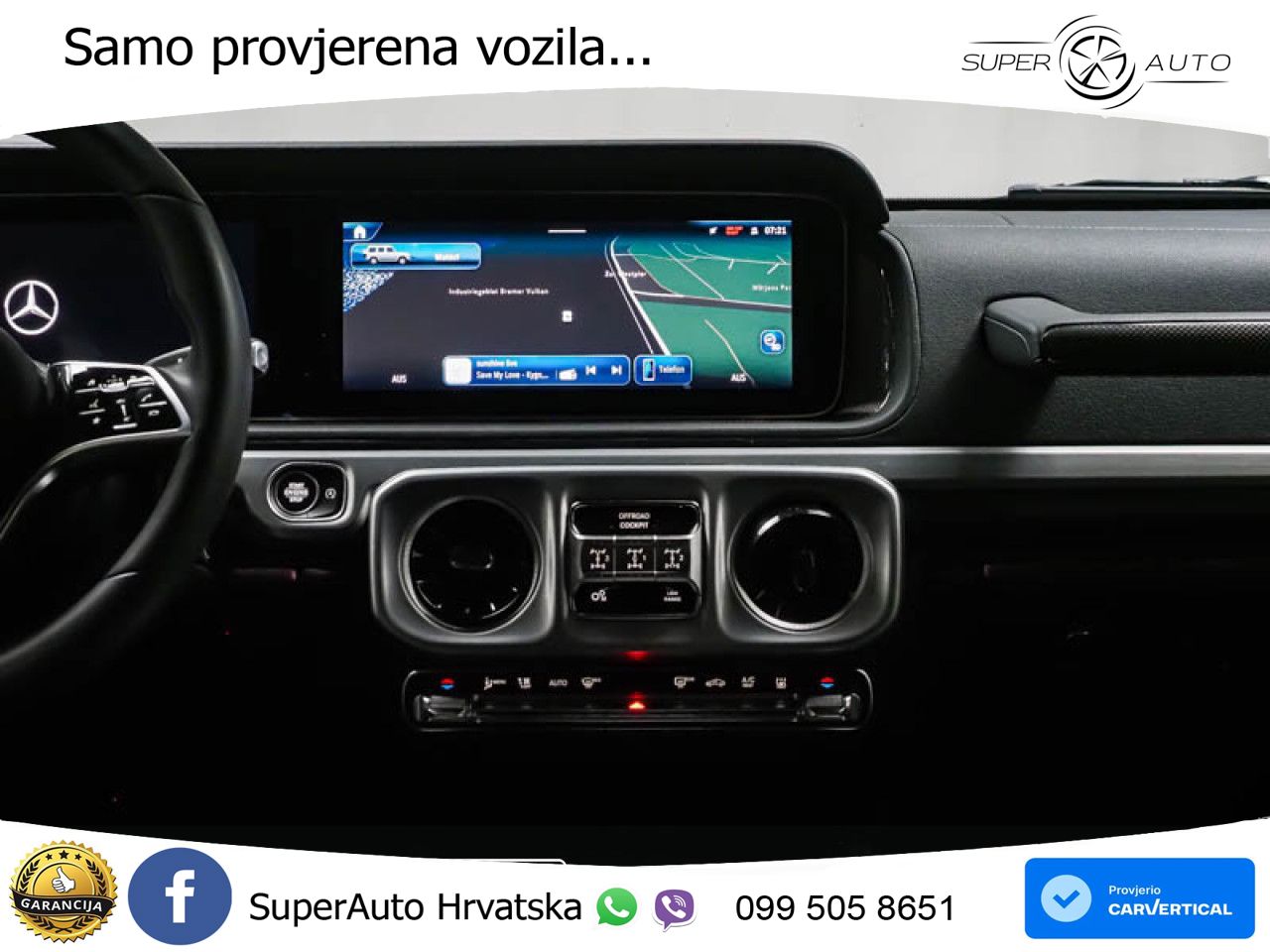 Mercedes G 450d Long (367 KS) 4MATIC 9G-TRONIC LED+GR SJED+ACC