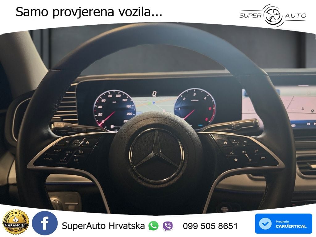 Mercedes GLE 300d (269 KS) EQ Boost 4MATIC 9G-TRONIC AMG ZRAČNI+ACC+GR SJED+360+PANO