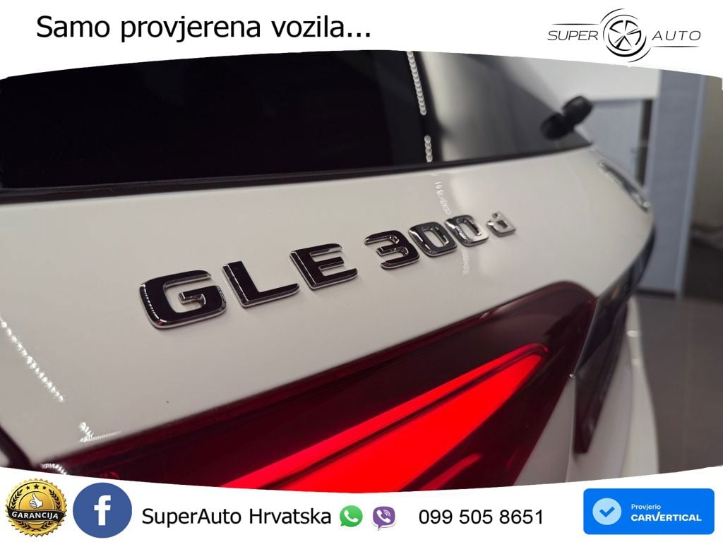 Mercedes GLE 300d (269 KS) EQ Boost 4MATIC 9G-TRONIC AMG ZRAČNI+ACC+GR SJED+360+PANO