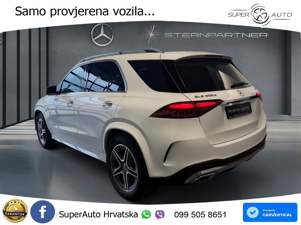 Mercedes GLE 300d (269 KS) EQ Boost 4MATIC 9G-TRONIC AMG ZRAČNI+ACC+GR SJED+360+PANO