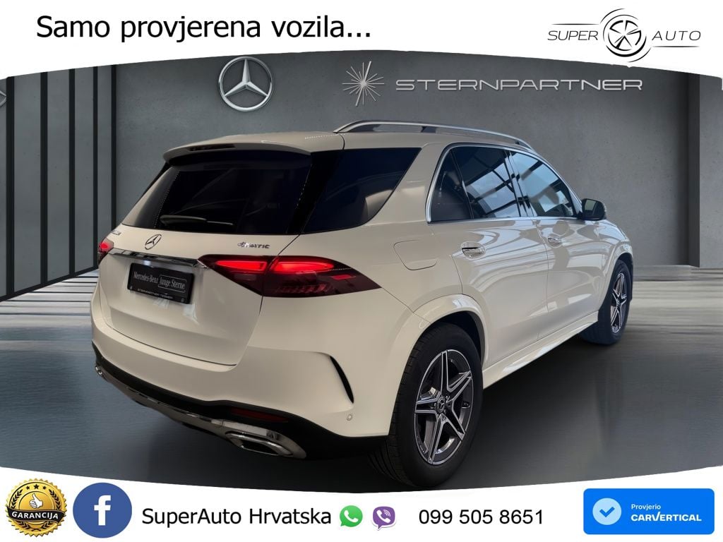 Mercedes GLE 300d (269 KS) EQ Boost 4MATIC 9G-TRONIC AMG ZRAČNI+ACC+GR SJED+360+PANO