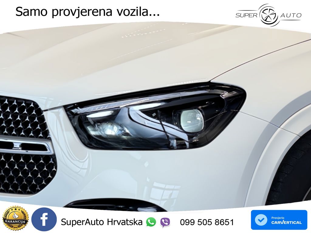 Mercedes GLE 300d (269 KS) EQ Boost 4MATIC 9G-TRONIC AMG ZRAČNI+ACC+GR SJED+360+PANO