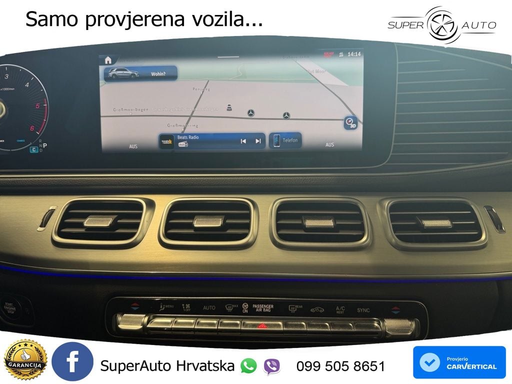 Mercedes GLE 300d (269 KS) EQ Boost 4MATIC 9G-TRONIC AMG ZRAČNI+ACC+GR SJED+360+PANO