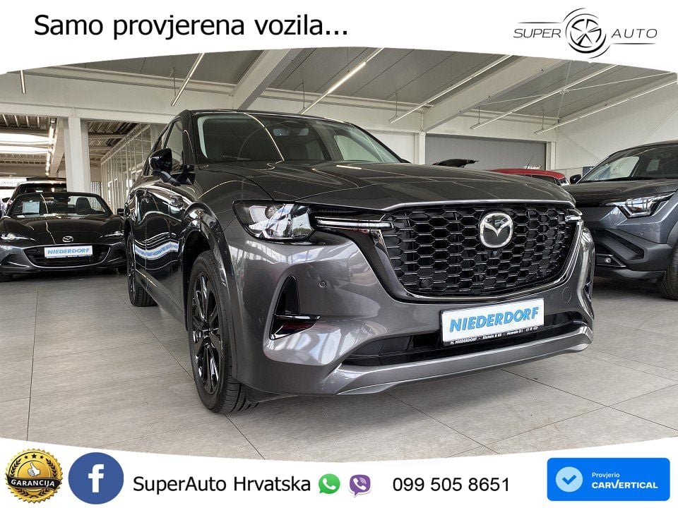 Mazda CX-60 3.3 e-Skyactiv D (254 KS) AWD Automatic MATRIX+GR SJED+KAM