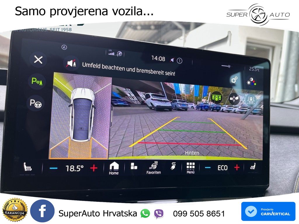Škoda Enyaq iV RS 82 kWh (299 KS) AWD Lounge MATRIX+GR SJED+KAM