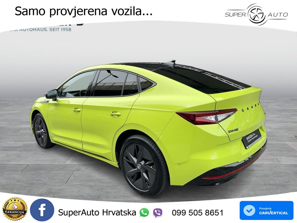 Škoda Enyaq iV RS 82 kWh (299 KS) AWD Lounge MATRIX+GR SJED+KAM