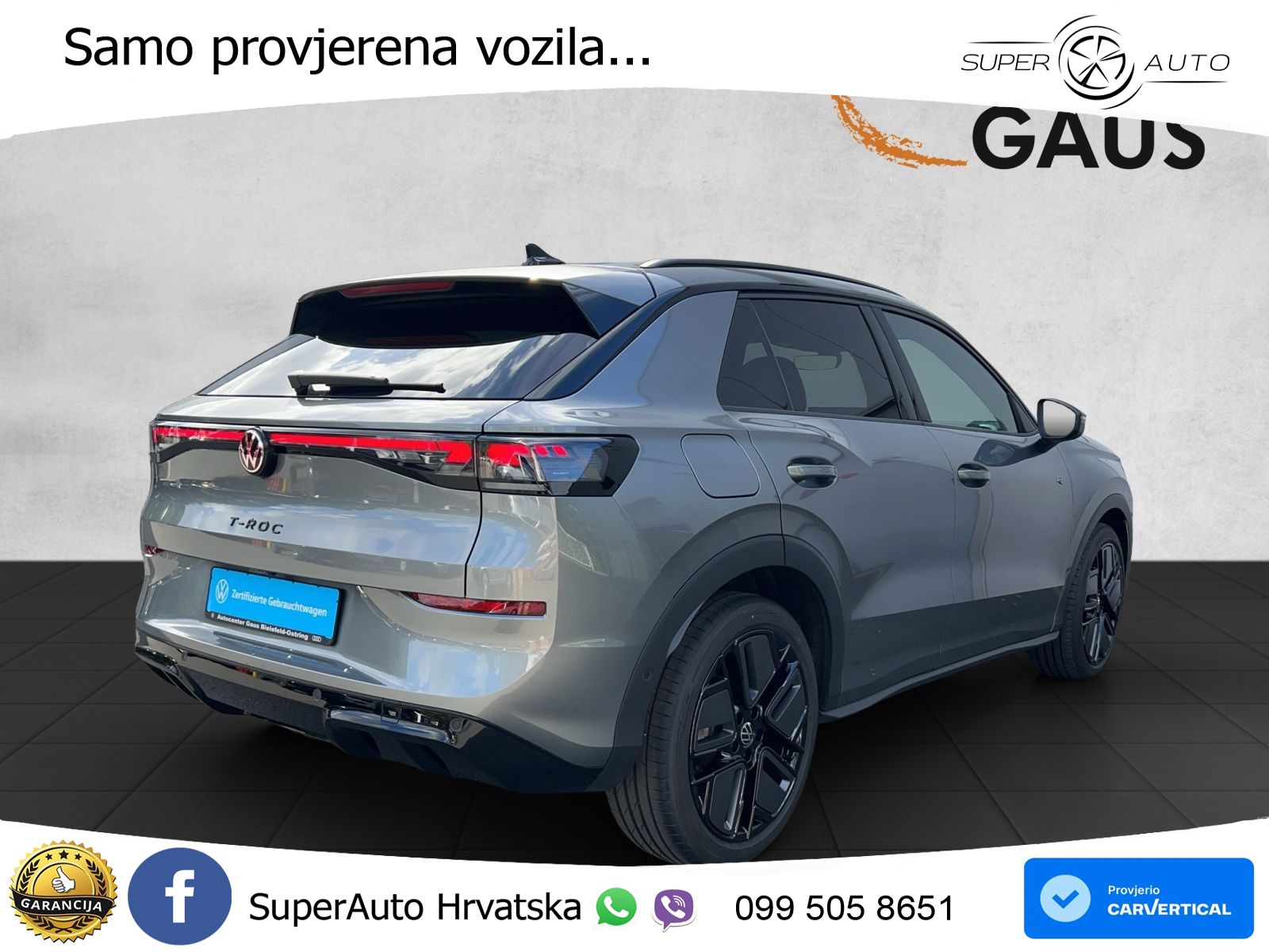 Volkswagen T-Roc 1.5 eTSI (150 KS)  DSG R-Line LED+GR SJED+ACC