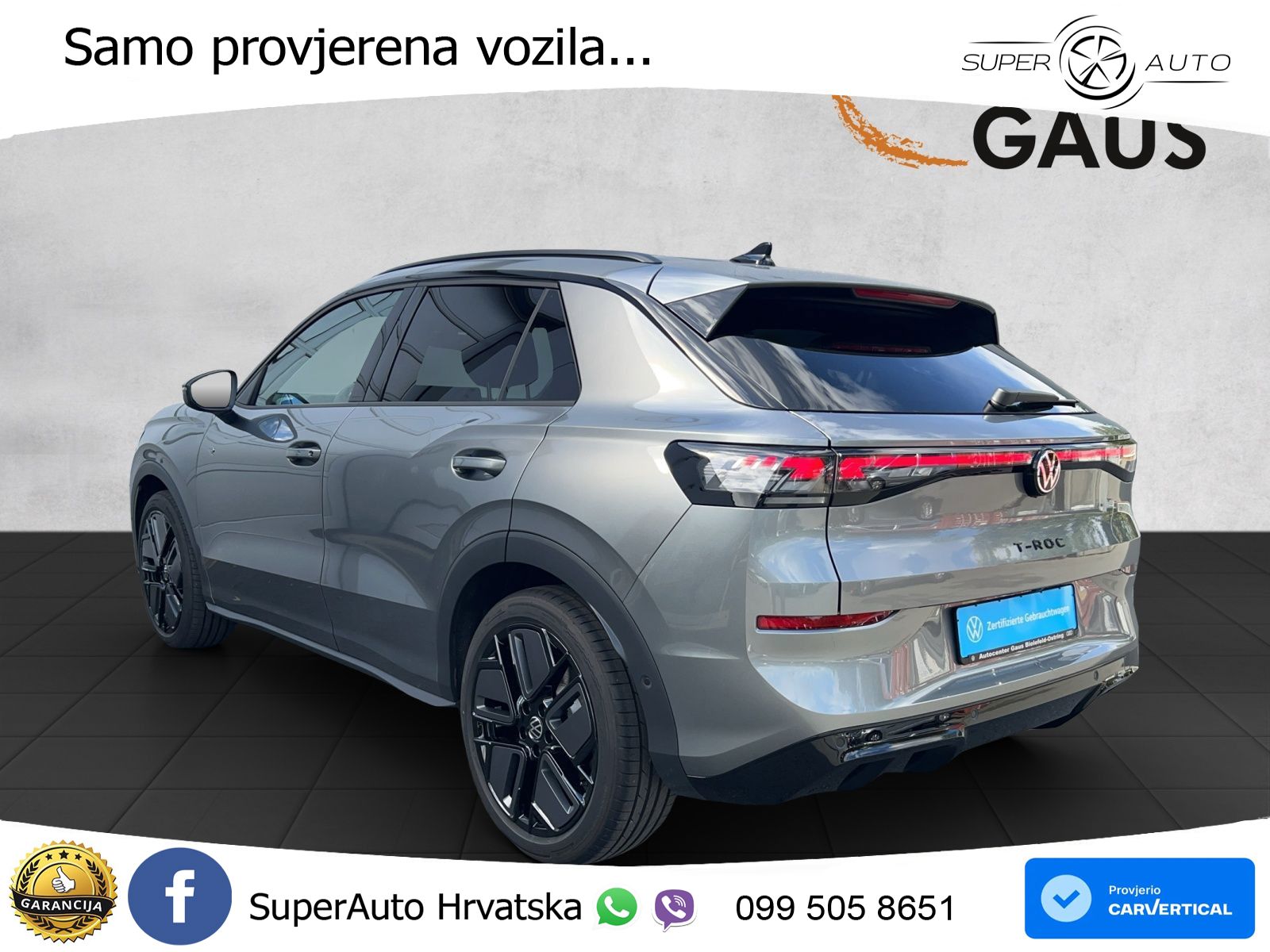 Volkswagen T-Roc 1.5 eTSI (150 KS)  DSG R-Line LED+GR SJED+ACC