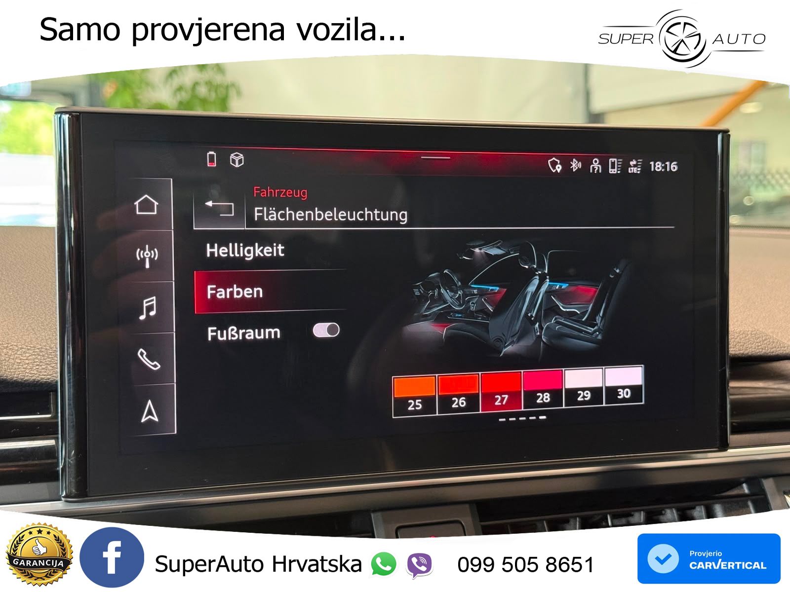 Audi A5 Sportback  40 TFSI (204 KS) S tronic S line LED+GR SJED+ACC