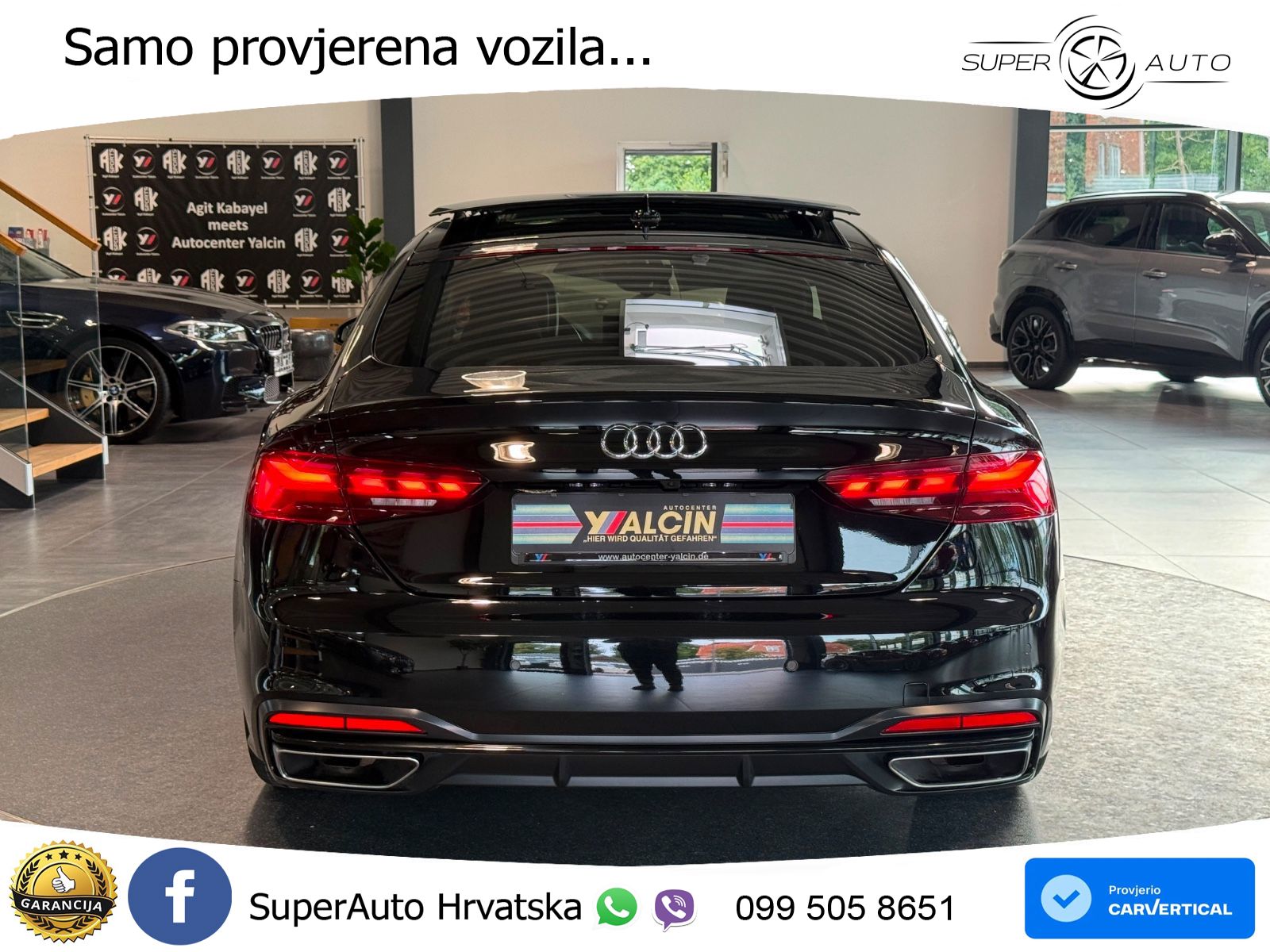 Audi A5 Sportback  40 TFSI (204 KS) S tronic S line LED+GR SJED+ACC