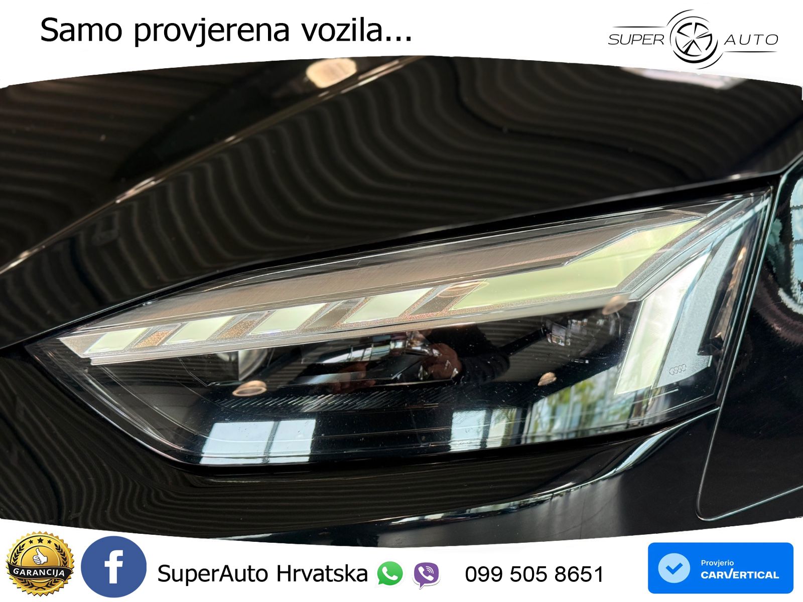 Audi A5 Sportback  40 TFSI (204 KS) S tronic S line LED+GR SJED+ACC