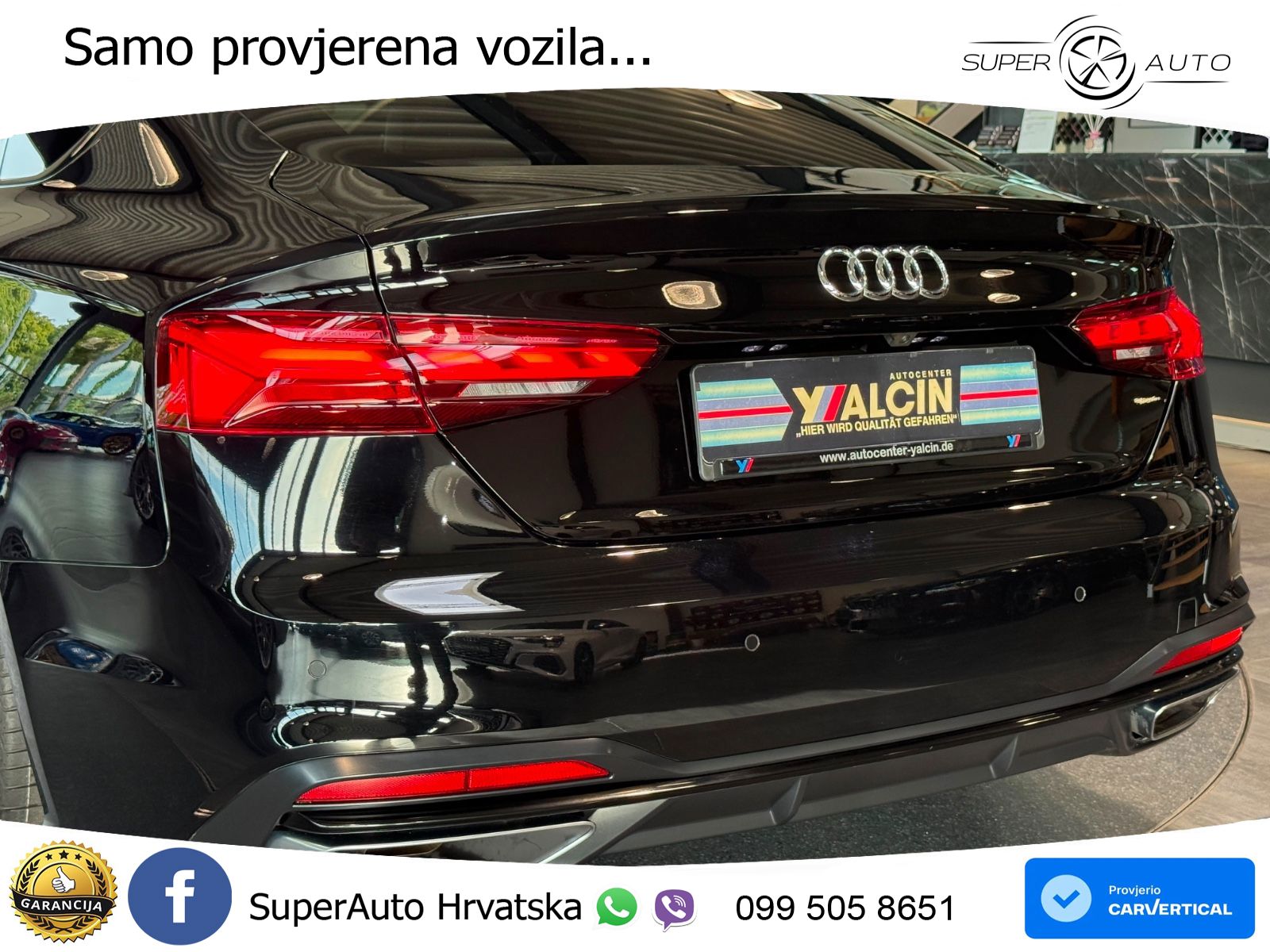 Audi A5 Sportback  40 TFSI (204 KS) S tronic S line LED+GR SJED+ACC