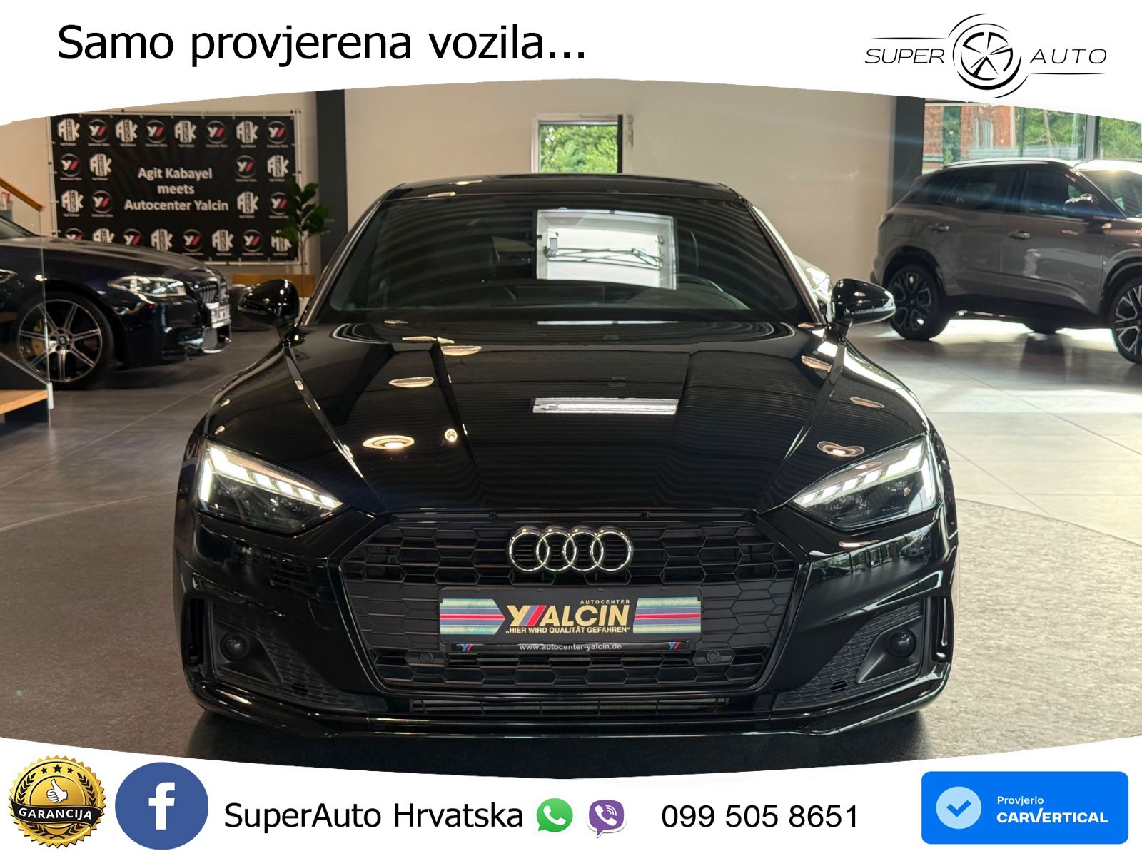 Audi A5 Sportback  40 TFSI (204 KS) S tronic S line LED+GR SJED+ACC