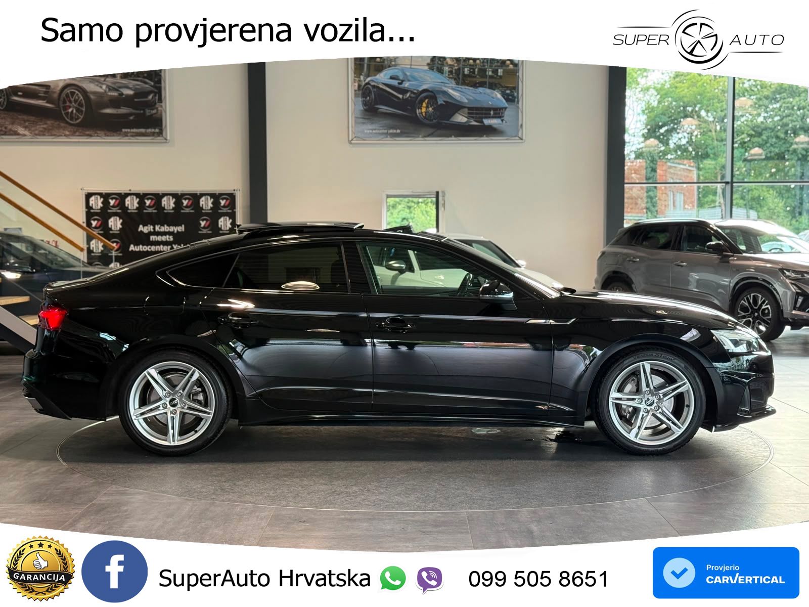 Audi A5 Sportback  40 TFSI (204 KS) S tronic S line LED+GR SJED+ACC