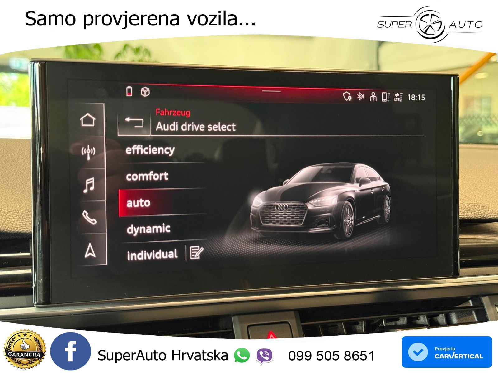 Audi A5 Sportback  40 TFSI (204 KS) S tronic S line LED+GR SJED+ACC