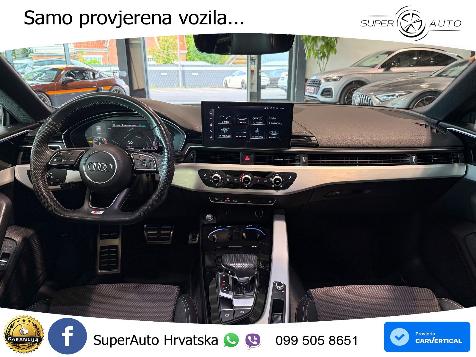 Audi A5 Sportback  40 TFSI (204 KS) S tronic S line LED+GR SJED+ACC