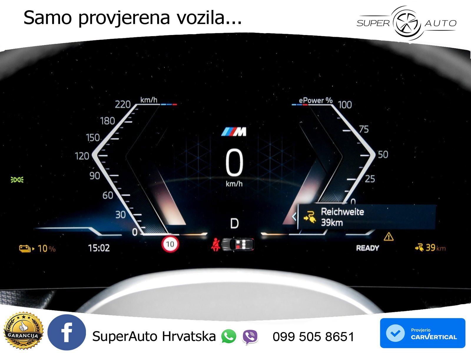 BMW iX1 68 kWh (313 KS) xDrive30 M Sport LED+GR SJED+ACC