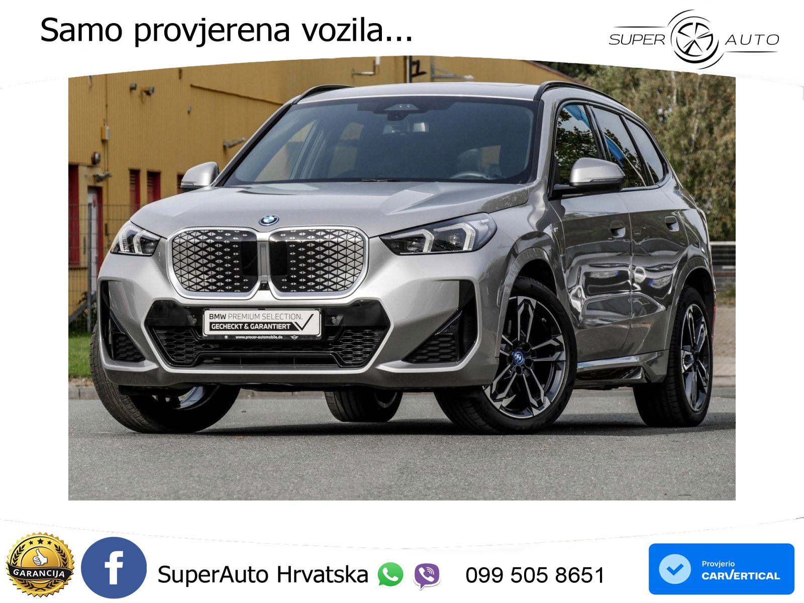 BMW iX1 68 kWh (313 KS) xDrive30 M Sport LED+GR SJED+ACC