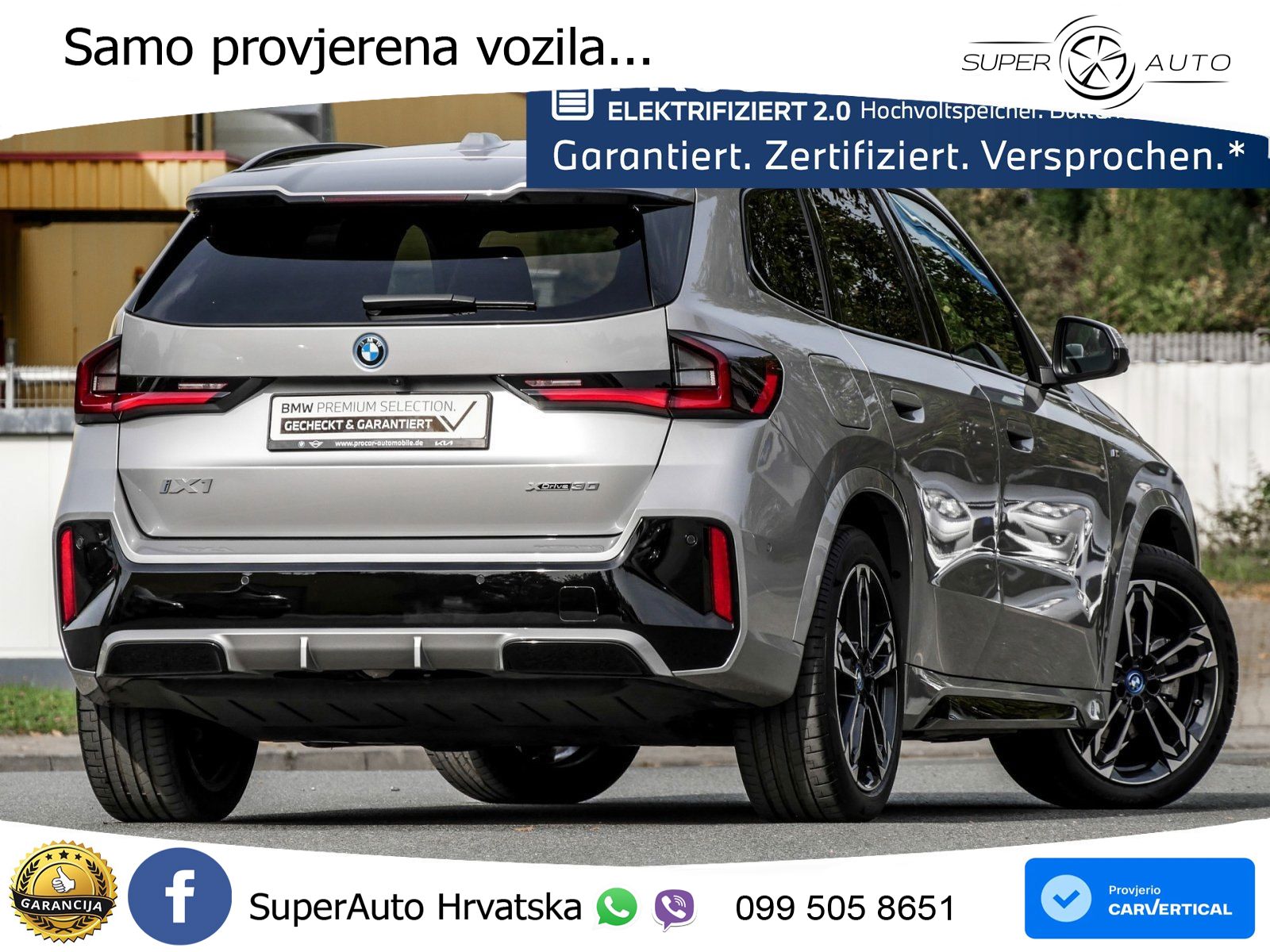 BMW iX1 68 kWh (313 KS) xDrive30 M Sport LED+GR SJED+ACC
