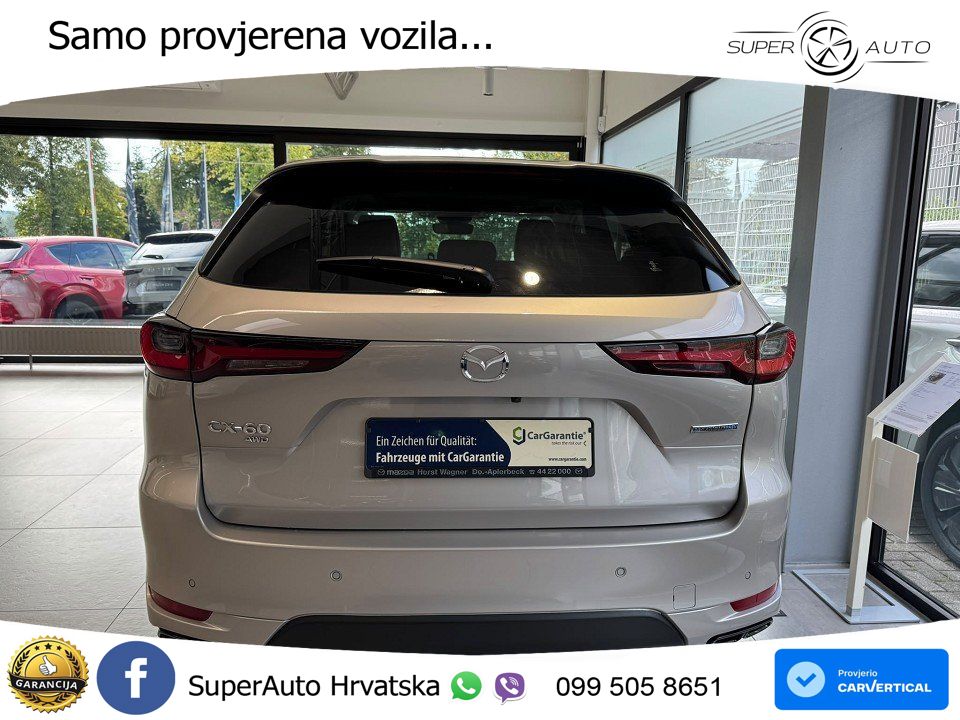 Mazda CX-60 2.5 e-Skyactiv (328 KS) AWD Automatic MATRIX+GR SJED+KAM