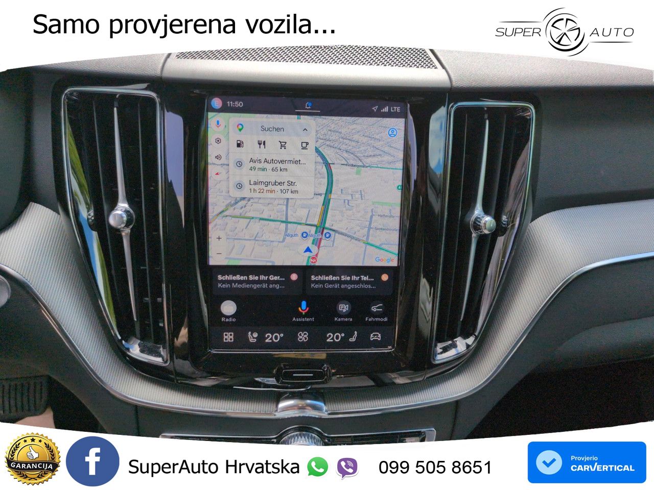 Volvo XC60 B5 Benzin AWD Geartronic LED+GR SJED+ACC