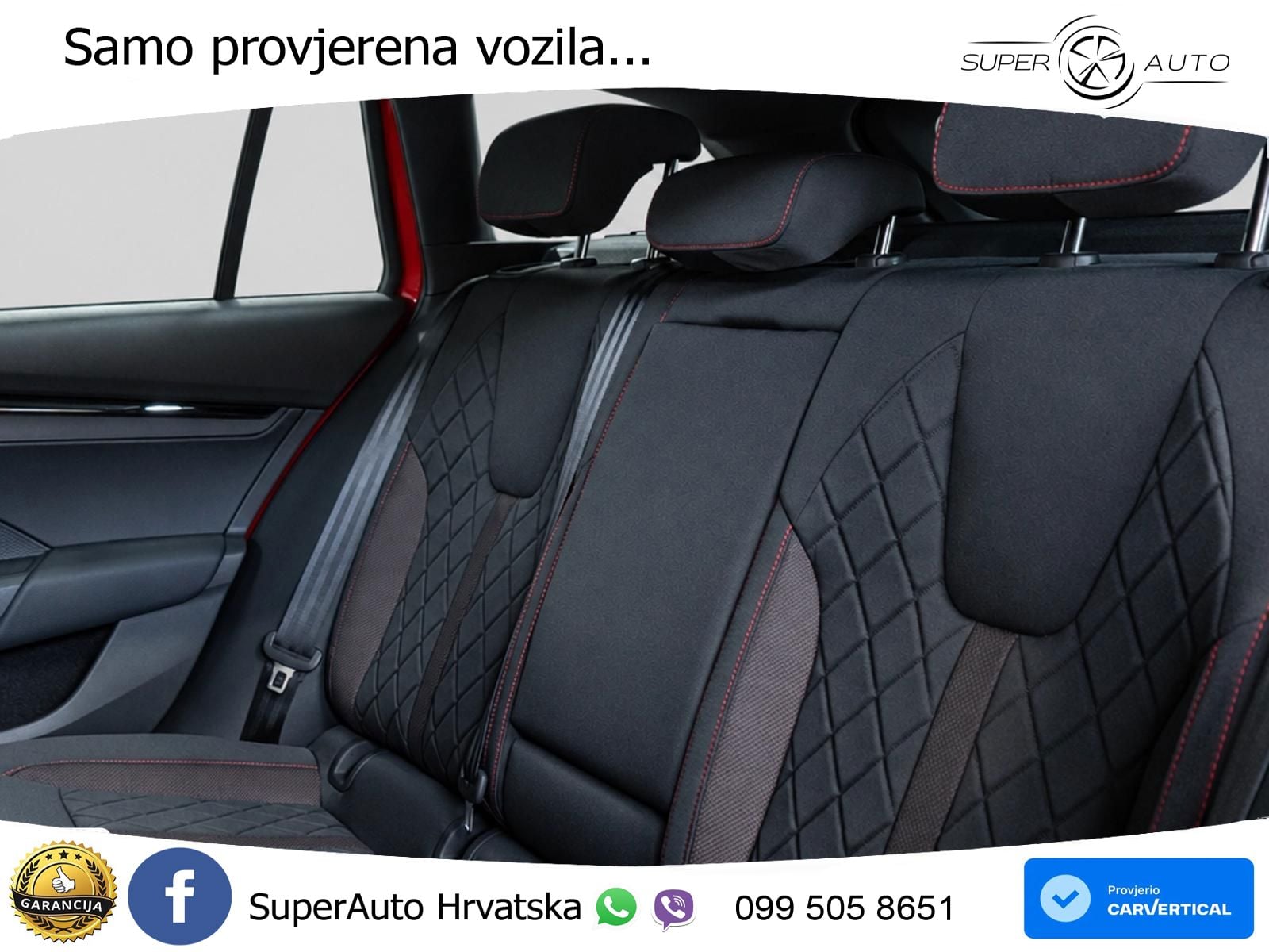 Škoda Octavia Combi RS 2.0 TSI (265 KS) DSG LED+GR SJED+ACC