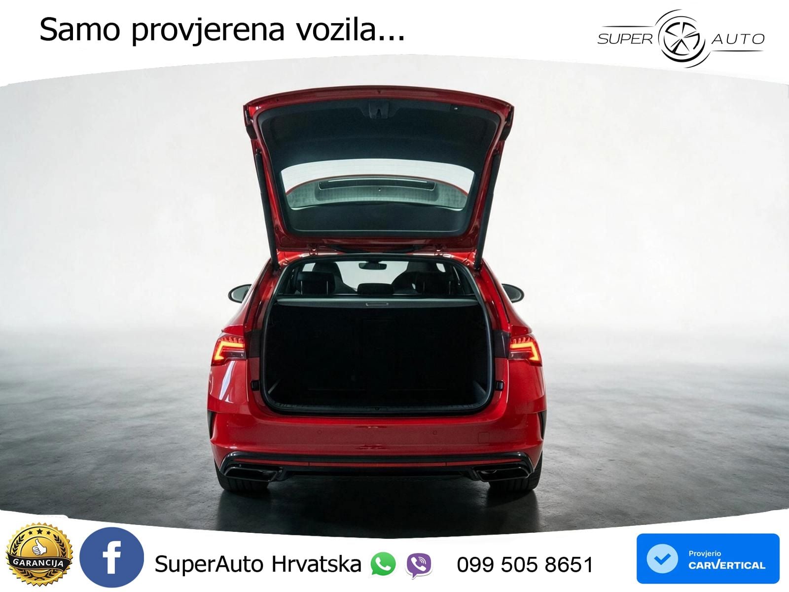Škoda Octavia Combi RS 2.0 TSI (265 KS) DSG LED+GR SJED+ACC