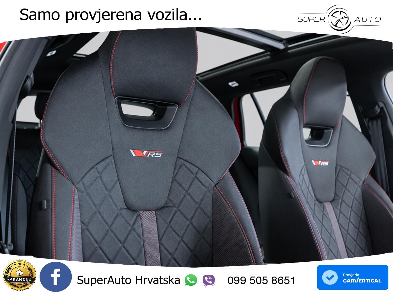 Škoda Octavia Combi RS 2.0 TSI (265 KS) DSG LED+GR SJED+ACC
