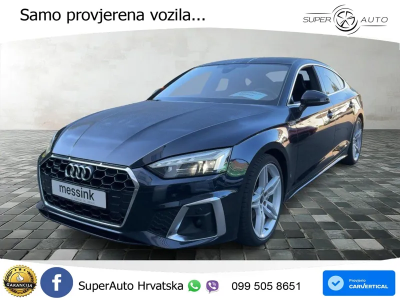 Audi A5 Sportback 40 TDI (204 KS) quattro S tronic S line MATRIX+GR SJED+KAM
