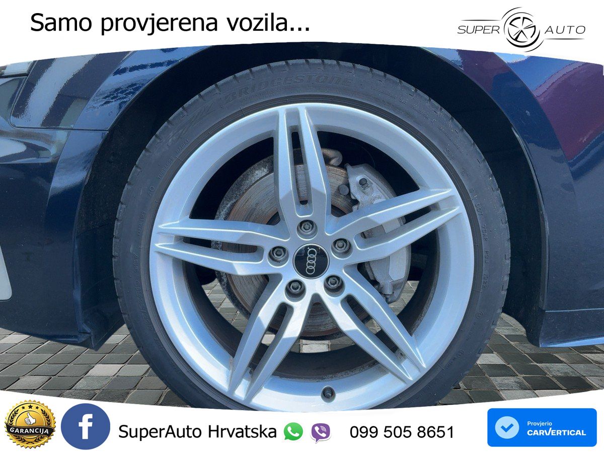 Audi A5 Sportback 40 TDI (204 KS) quattro S tronic S line MATRIX+GR SJED+KAM