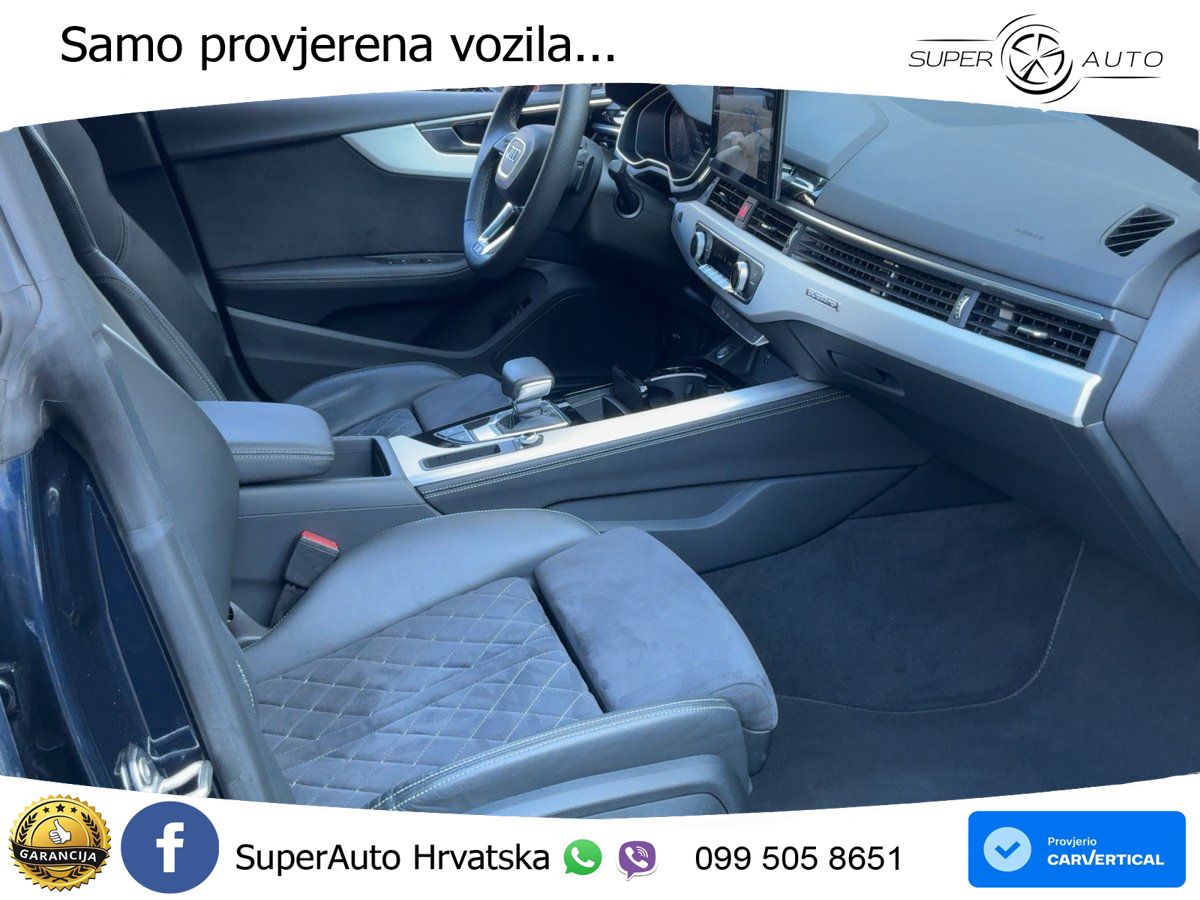 Audi A5 Sportback 40 TDI (204 KS) quattro S tronic S line MATRIX+GR SJED+KAM