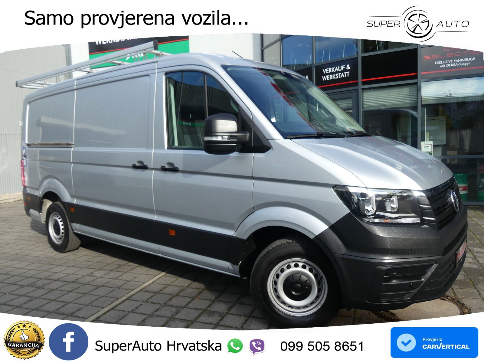 Volkswagen Crafter Kasten 2.0 TDI 35 L2H1 Autom. DACHTRÄGER 140 KS