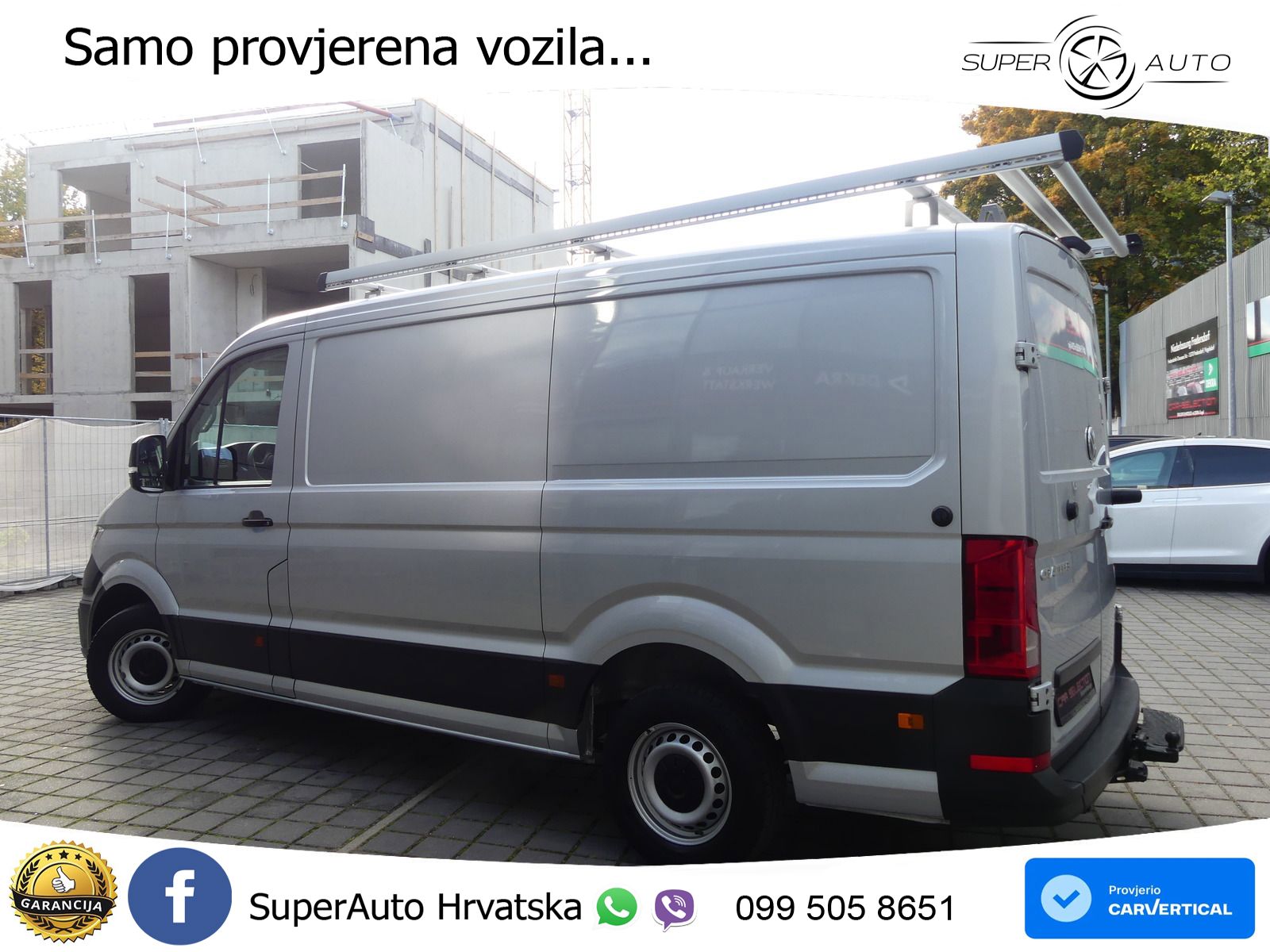 Volkswagen Crafter Kasten 2.0 TDI 35 L2H1 Autom. DACHTRÄGER 140 KS