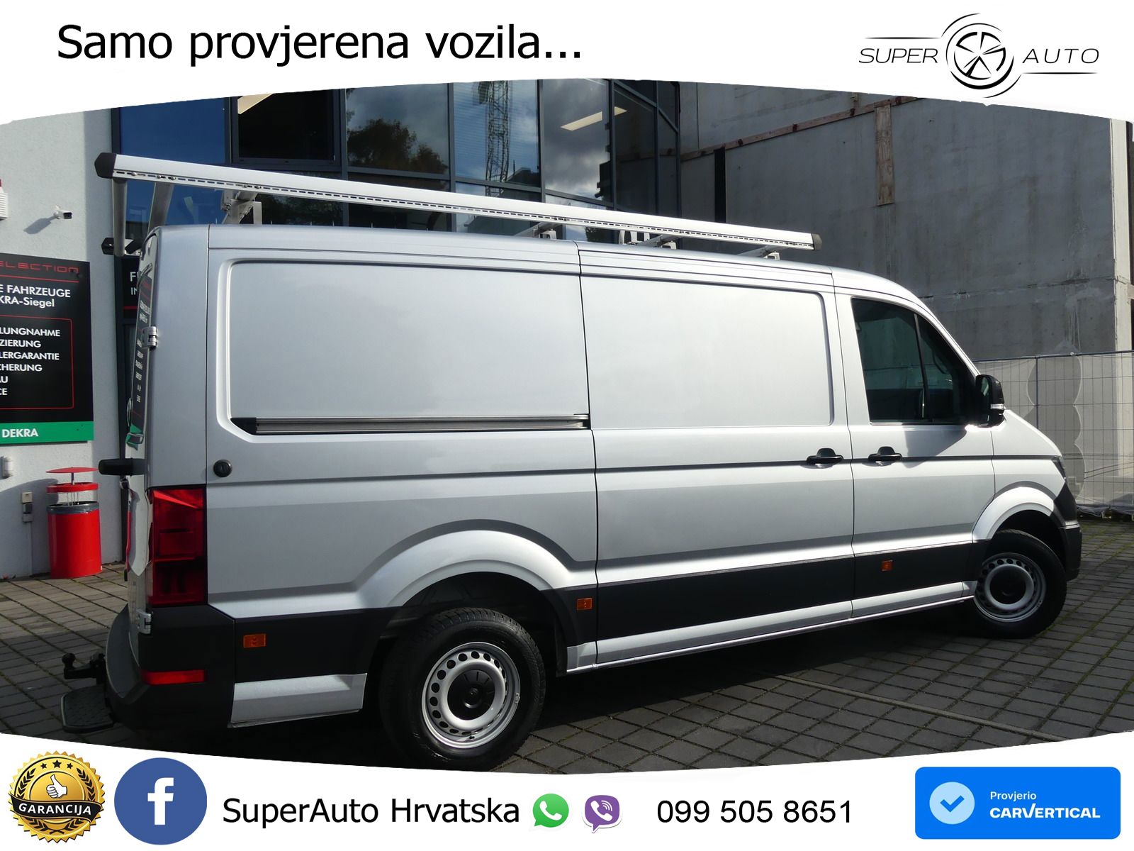 Volkswagen Crafter Kasten 2.0 TDI 35 L2H1 Autom. DACHTRÄGER 140 KS