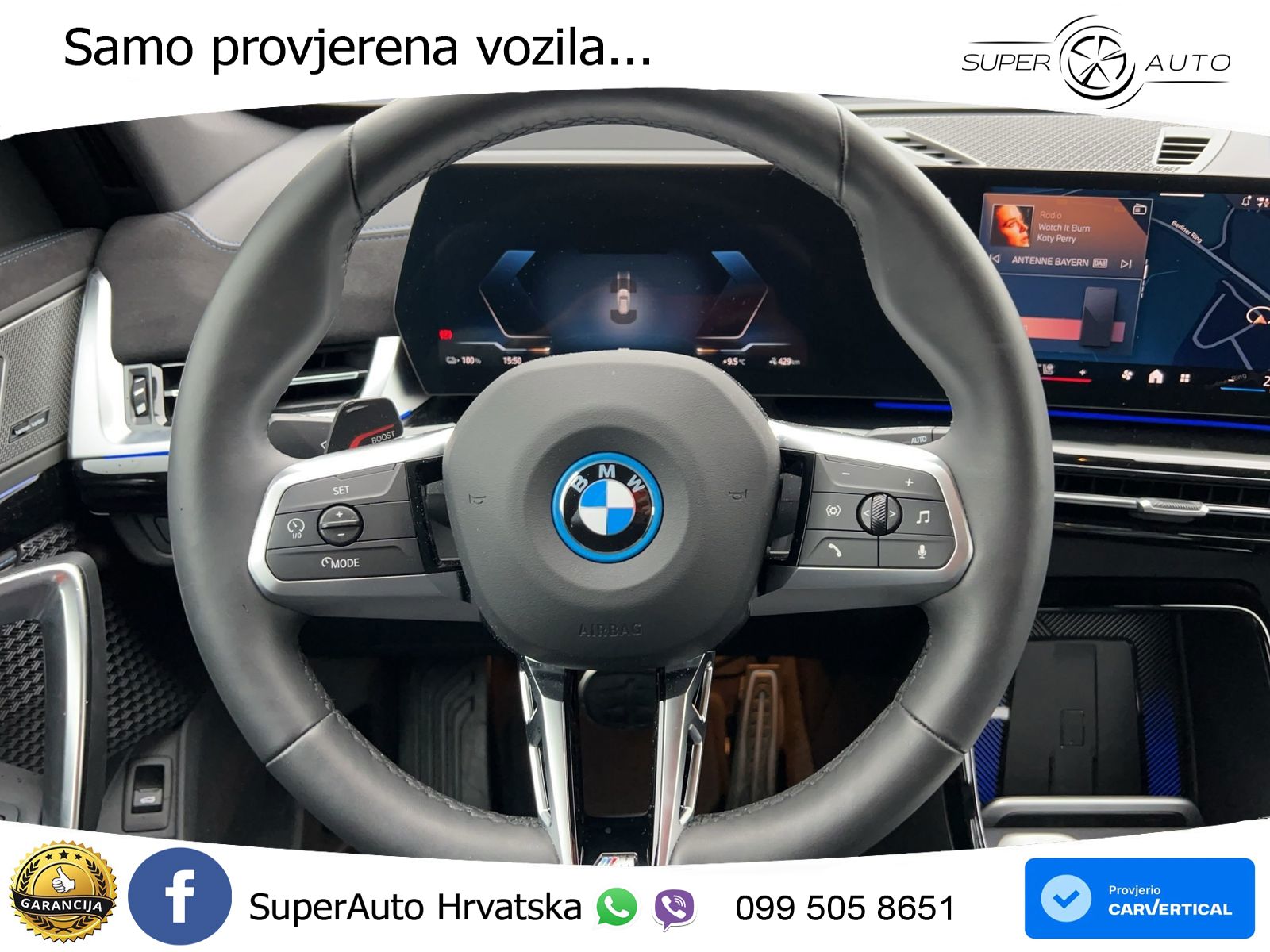BMW iX1 66.5 kWh (204 KS) eDrive20 M Sport LED+GR SJED+ACC