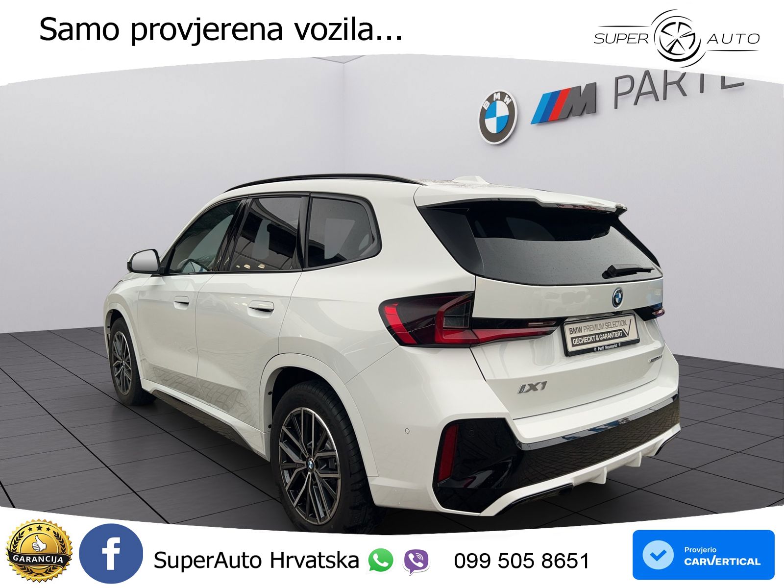 BMW iX1 66.5 kWh (204 KS) eDrive20 M Sport LED+GR SJED+ACC