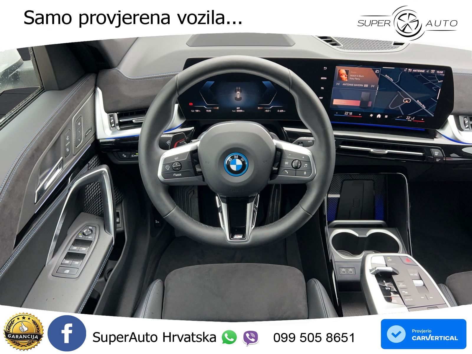BMW iX1 66.5 kWh (204 KS) eDrive20 M Sport LED+GR SJED+ACC