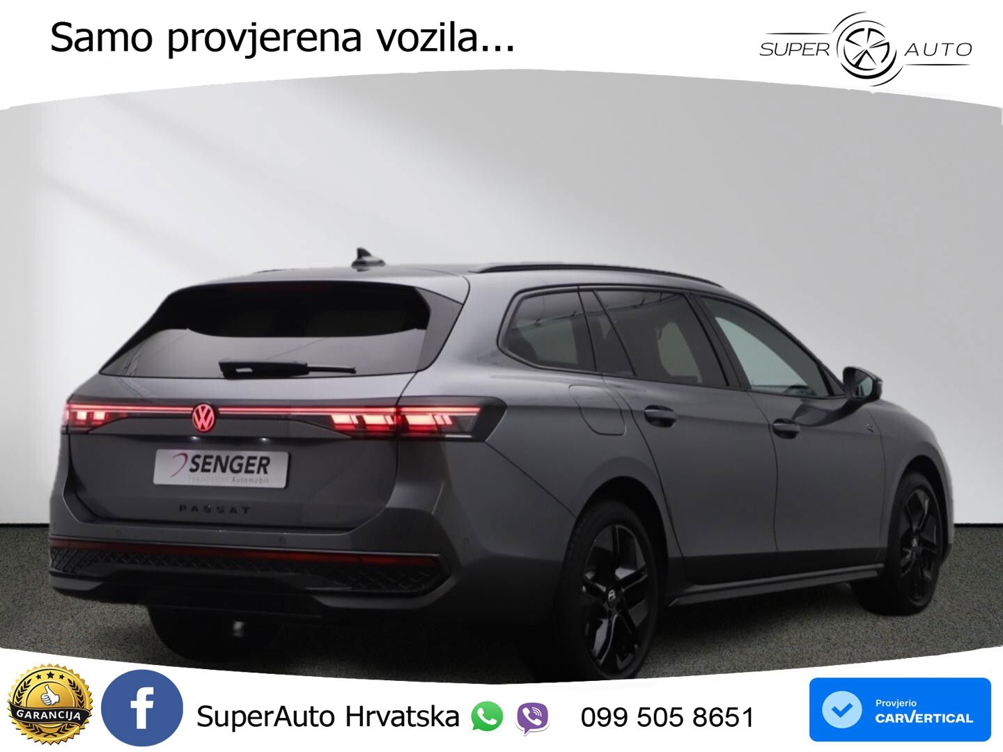 Volkswagen Passat Variant 1.5 TSI (272 KS) eHybrid DSG R-Line LED+GR SJED+ACC