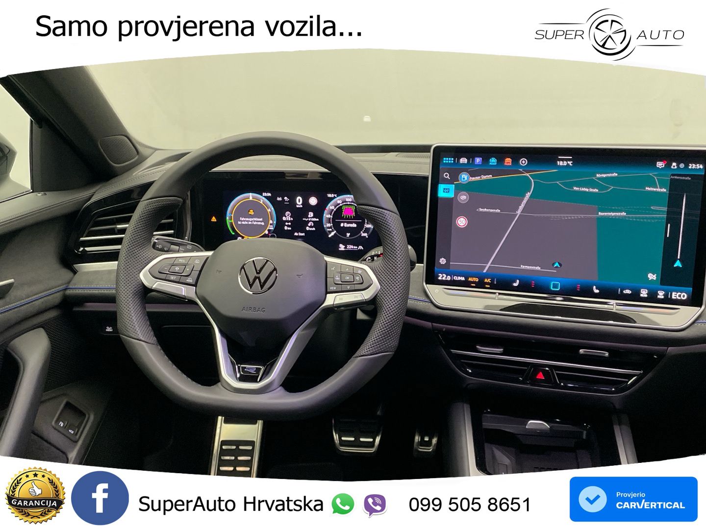 Volkswagen Passat Variant 1.5 TSI (272 KS) eHybrid DSG R-Line LED+GR SJED+ACC