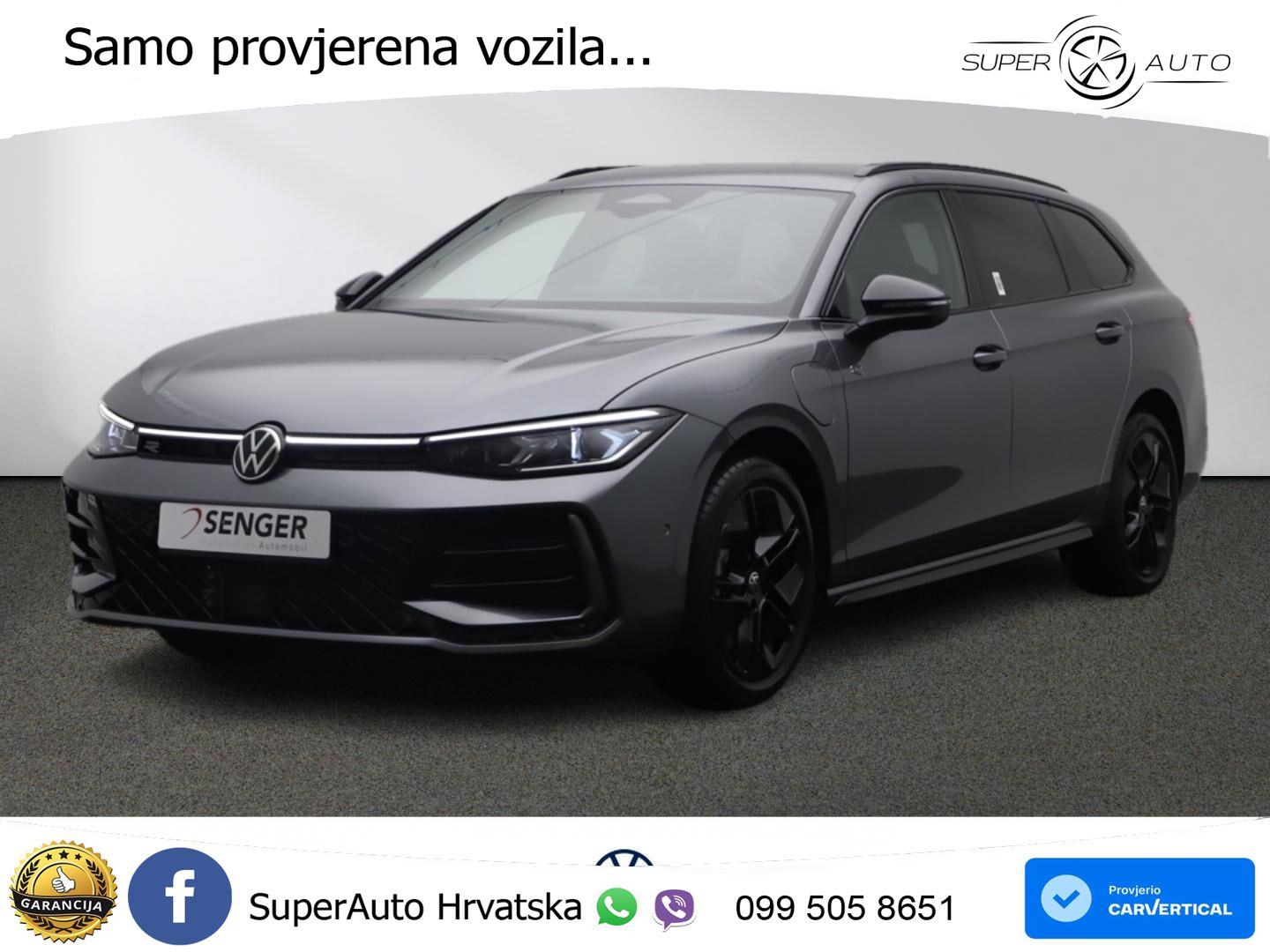 Volkswagen Passat Variant 1.5 TSI (272 KS) eHybrid DSG R-Line LED+GR SJED+ACC