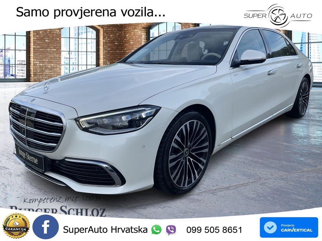 Mercedes S 400d (330 KS) 4MATIC 9G-TRONIC ZRAČNI+ACC+GR SJED+360+PANO