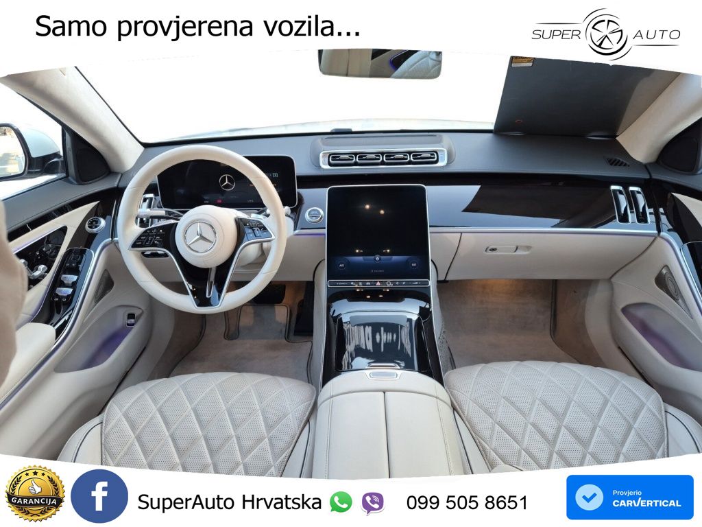 Mercedes S 400d (330 KS) 4MATIC 9G-TRONIC ZRAČNI+ACC+GR SJED+360+PANO