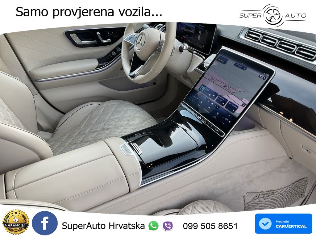 Mercedes S 400d (330 KS) 4MATIC 9G-TRONIC ZRAČNI+ACC+GR SJED+360+PANO