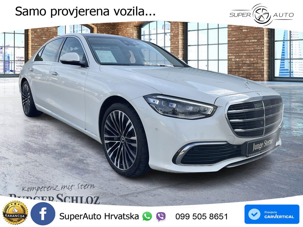 Mercedes S 400d (330 KS) 4MATIC 9G-TRONIC ZRAČNI+ACC+GR SJED+360+PANO
